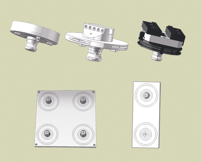 Zero Unit Positioner Zero point system